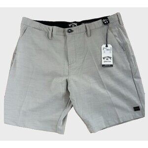 Billabong Men Crossfire Shorts Mid Length Hybrid Submersibles Land & Water Sz 40